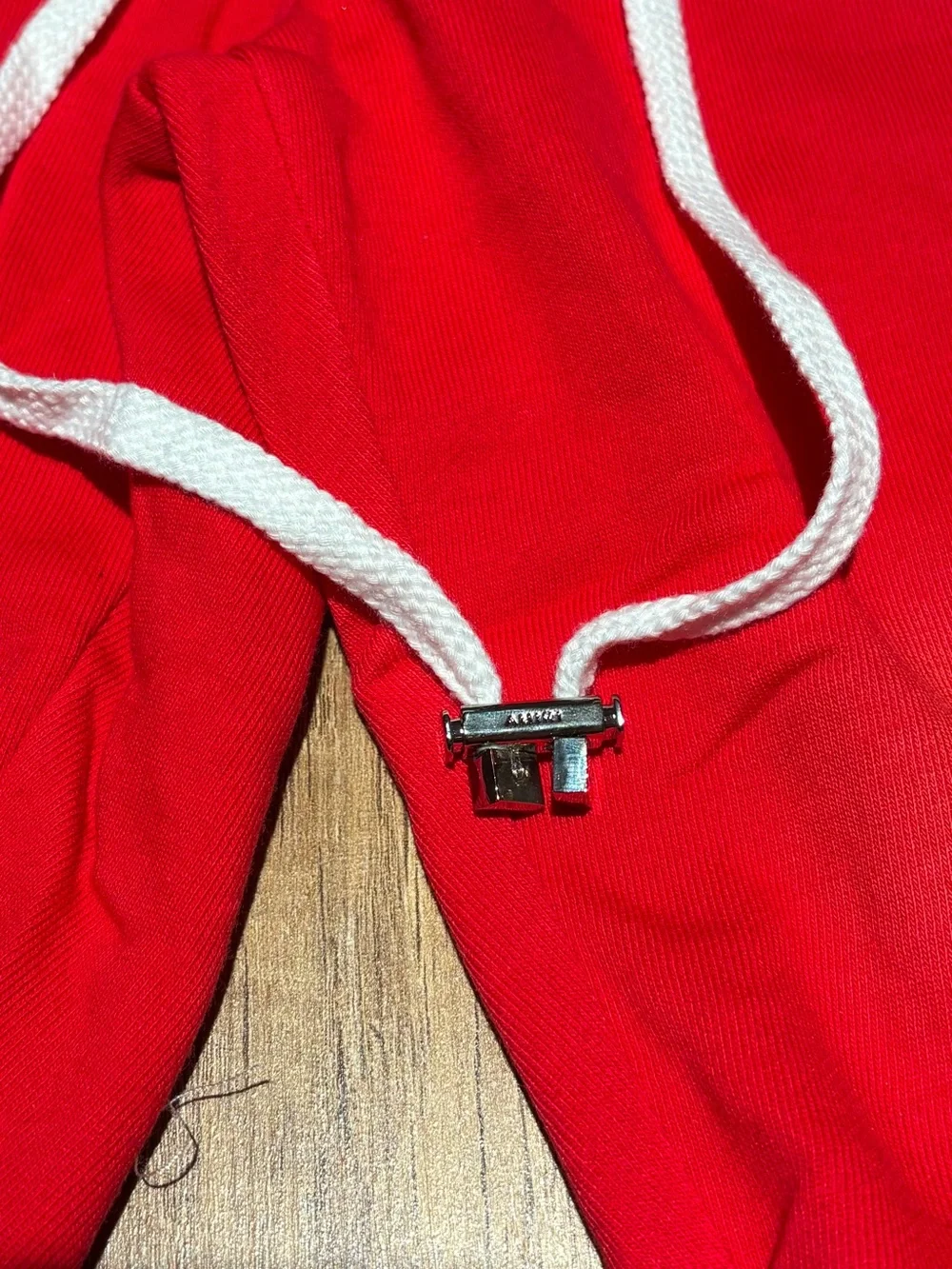 Amiri Mens Red Spotted Shorts White Logo Drawstring Shorts Brand New